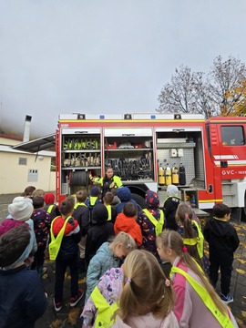 Pozarna vaja na OS Mirna, foto Monika Meglic, PGD Mirna 2